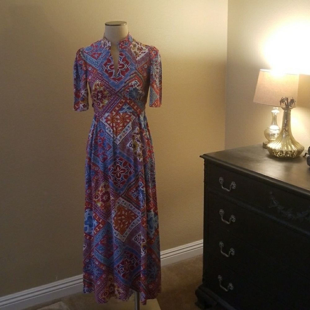 70's Vintage Boho Maxi Dress Reduced Final!!!